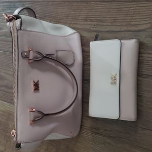 Michael Kors crossbody purse with matching wallet